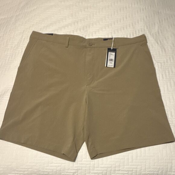 Vineyard Vines Other - NWT Vineyard Vines Performance Breaker Shorts 44XB Khaki Tan 10" Inseam 44B